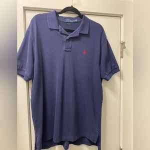Men’s Navy Classic Ralph Lauren Polo, XL